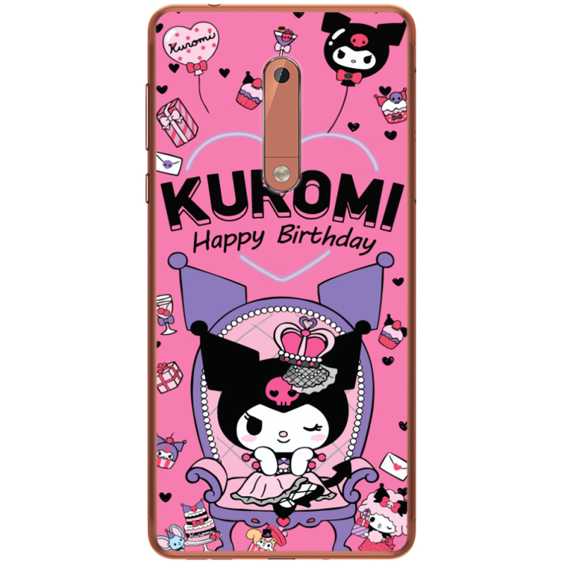 Чехол Uprint Nokia 5 День народження Kuromi