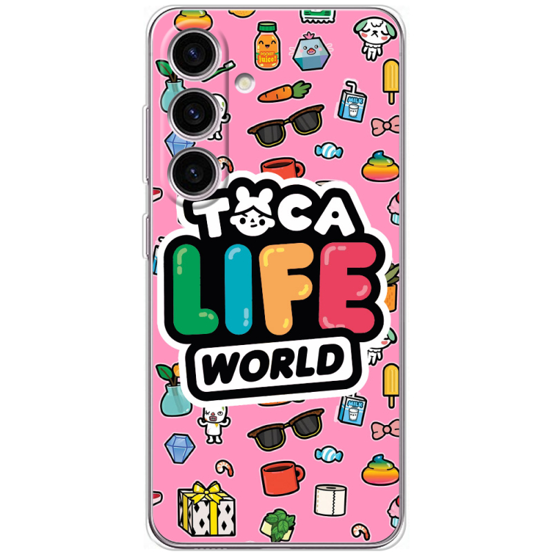 Чехол BoxFace Samsung Galaxy S24 Toca Boca Life World