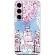 Чехол со стразами Samsung Galaxy S24 Perfume bottle