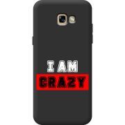 Черный чехол Uprint Samsung A720 Galaxy A7 2017 I'm Crazy