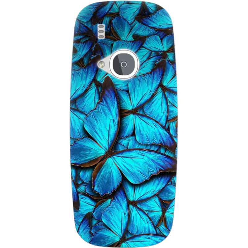 Чехол Uprint Nokia 3310 (2017) лазурные бабочки