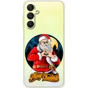 Прозрачный чехол BoxFace Samsung Galaxy A25 (A256) Cool Santa