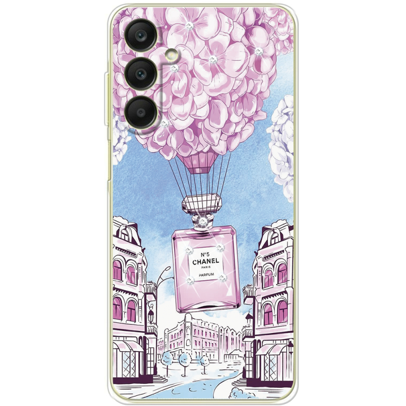 Чехол со стразами Samsung Galaxy A25 (A256) Perfume bottle