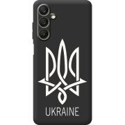 Черный чехол BoxFace Samsung Galaxy A25 (A256) Тризуб монограмма ukraine