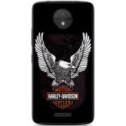 Чехол Uprint Motorola Moto C XT1750 Harley Davidson and eagle