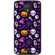 Чехол Uprint Motorola Moto C XT1750 Halloween Purple Mood