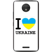 Чехол Uprint Motorola Moto C XT1750 I love Ukraine