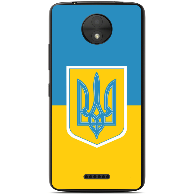 Чехол Uprint Motorola Moto C XT1750 Герб України