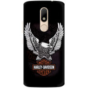Чехол Uprint Motorola Moto M XT1663 Harley Davidson and eagle