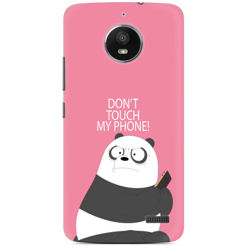 Чехол Uprint Motorola Moto E XT1762 Dont Touch My Phone Panda
