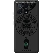 Черный чехол BoxFace Poco X6 Pro 5G Dark Coffee
