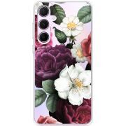 Прозрачный чехол BoxFace Samsung Galaxy A55 5G (A556) Floral Dark Dreams