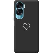 Черный чехол BoxFace Huawei Honor 90 Lite My Heart