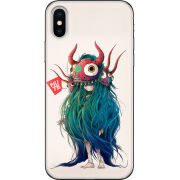 Чехол Uprint Apple iPhone X Monster Girl