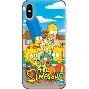 Чехол Uprint Apple iPhone X The Simpsons