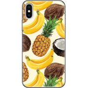 Чехол Uprint Apple iPhone X Tropical Fruits