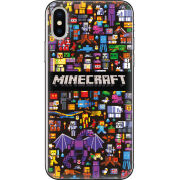 Чехол Uprint Apple iPhone X Minecraft Mobbery