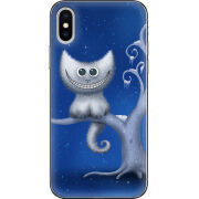 Чехол Uprint Apple iPhone X Smile Cheshire Cat