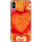 Чехол Uprint Apple iPhone X Warm Hearts