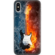 Чехол Uprint Apple iPhone X Guitar