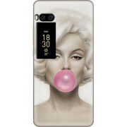 Чехол Uprint Meizu Pro 7 Plus Marilyn Monroe Bubble Gum