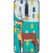 Чехол Uprint Nokia 8 Foresty Deer
