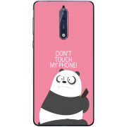 Чехол Uprint Nokia 8 Dont Touch My Phone Panda