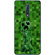 Чехол Uprint Nokia 8 Minecraft Creeper