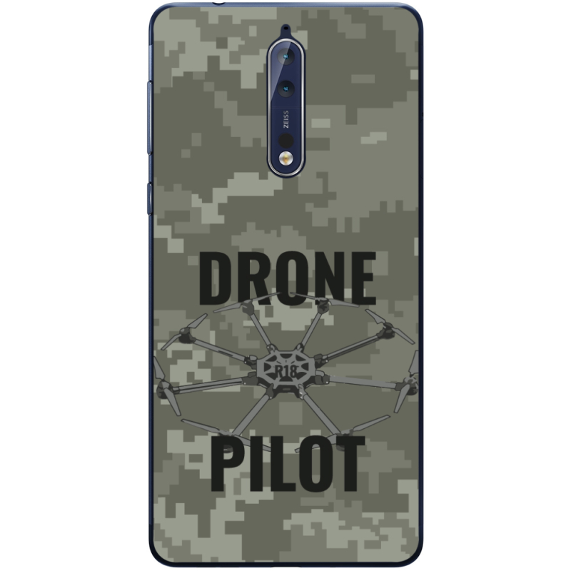 Чехол Uprint Nokia 8 Drone Pilot