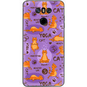 Чехол Uprint LG G6 LGH870DS Yoga Cat