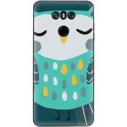 Чехол Uprint LG G6 LGH870DS Green Owl