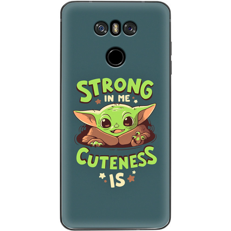Чехол Uprint LG G6 LGH870DS Strong in me Cuteness is