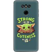 Чехол Uprint LG G6 LGH870DS Strong in me Cuteness is