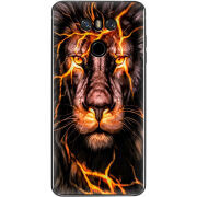 Чехол Uprint LG G6 LGH870DS Fire Lion