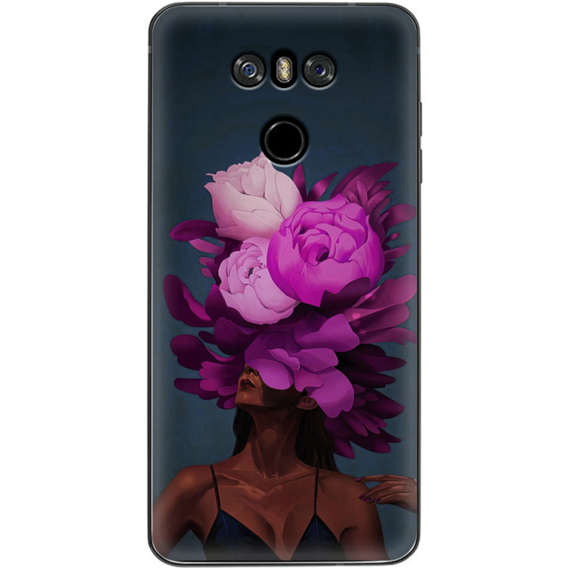Чехол Uprint LG G6 LGH870DS Exquisite Purple Flowers