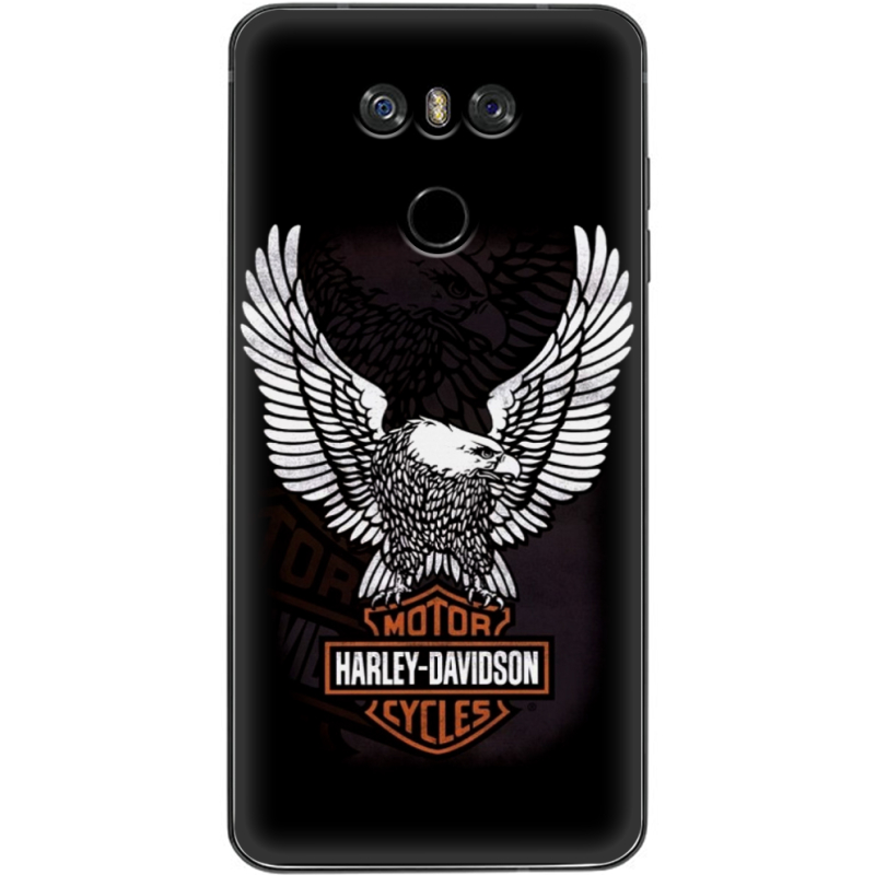 Чехол Uprint LG G6 LGH870DS Harley Davidson and eagle