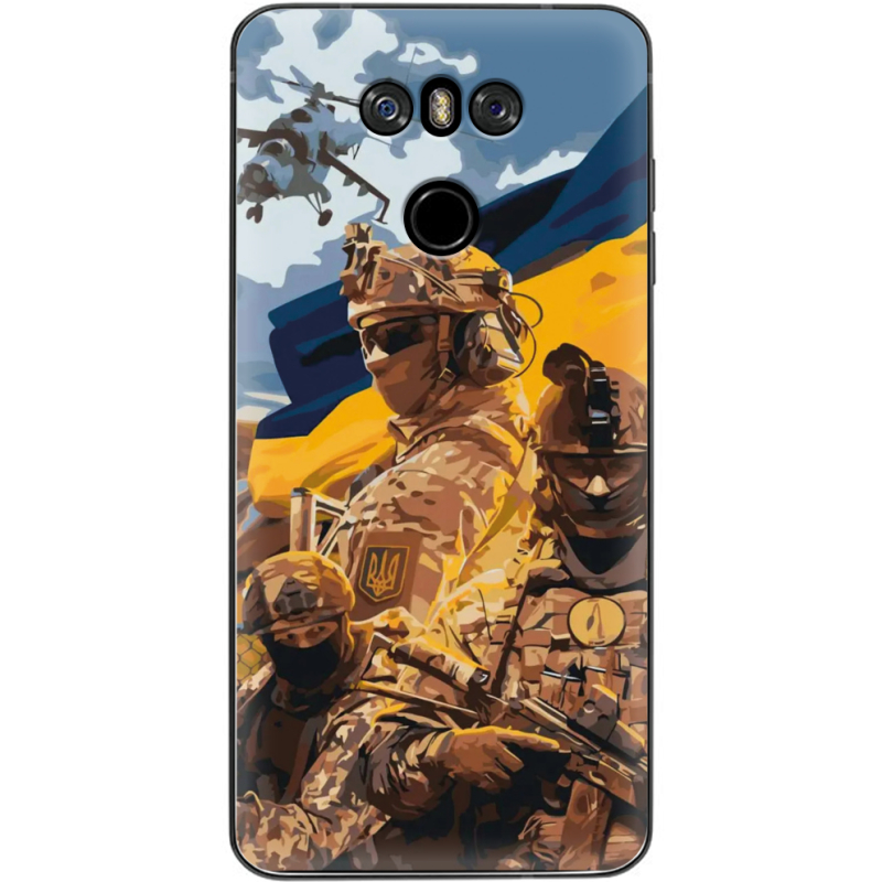 Чехол Uprint LG G6 LGH870DS Воїни ЗСУ