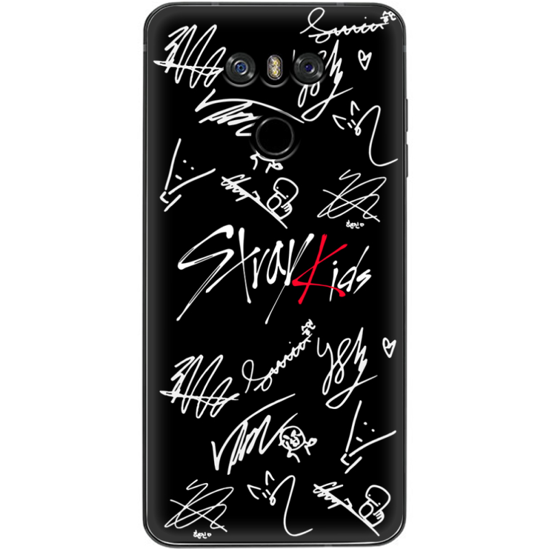 Чехол Uprint LG G6 LGH870DS Stray Kids автограф