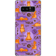 Чехол Uprint Samsung N950F Galaxy Note 8 Yoga Cat