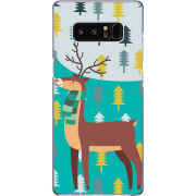 Чехол Uprint Samsung N950F Galaxy Note 8 Foresty Deer
