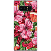 Чехол Uprint Samsung N950F Galaxy Note 8 Tropical Flowers