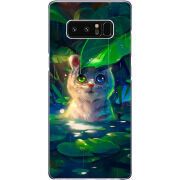 Чехол Uprint Samsung N950F Galaxy Note 8 White Tiger Cub