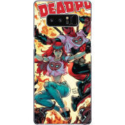 Чехол Uprint Samsung N950F Galaxy Note 8 Deadpool and Mary Jane
