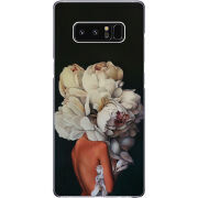 Чехол Uprint Samsung N950F Galaxy Note 8 Exquisite White Flowers
