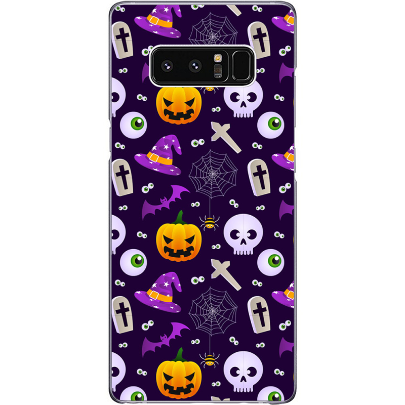 Чехол Uprint Samsung N950F Galaxy Note 8 Halloween Purple Mood