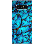 Чехол Uprint Samsung N950F Galaxy Note 8 лазурные бабочки