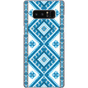 Чехол Uprint Samsung N950F Galaxy Note 8 Блакитний Орнамент