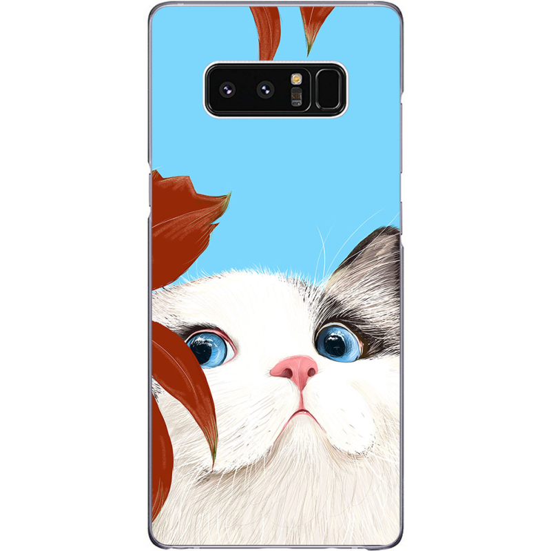 Чехол Uprint Samsung N950F Galaxy Note 8 Wondering Cat