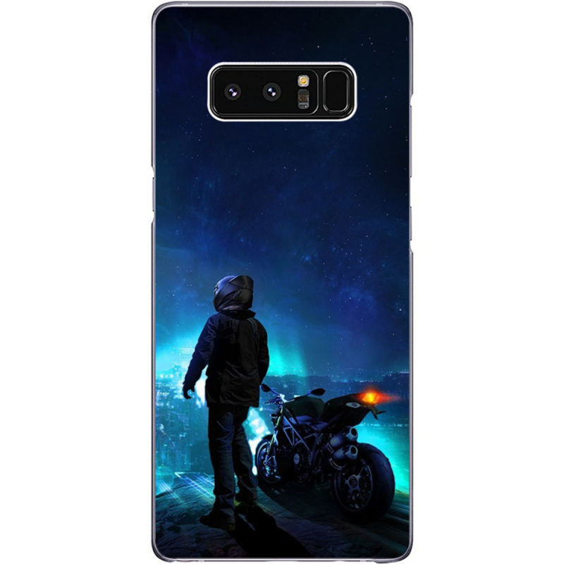 Чехол Uprint Samsung N950F Galaxy Note 8 Motorcyclist