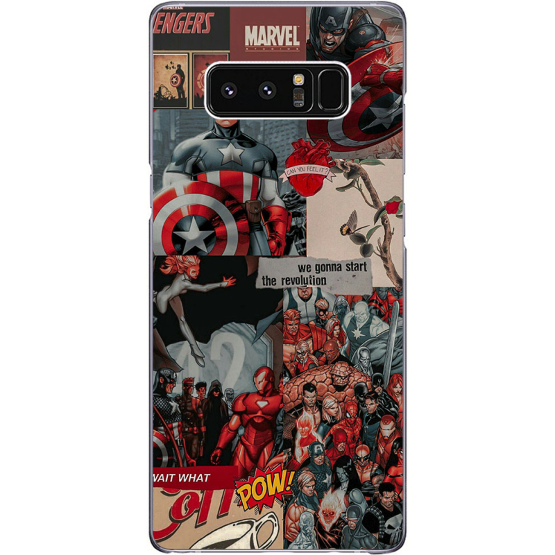 Чехол Uprint Samsung N950F Galaxy Note 8 Marvel Avengers